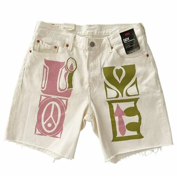 🆕 Levi’s 501 90s High Rise Bermuda Jean Shorts