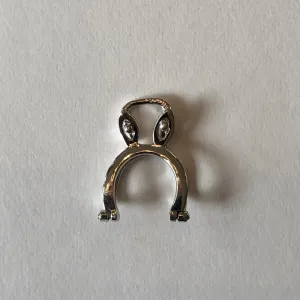 14KT White Gold Slide Pendant Hanger Enhancer