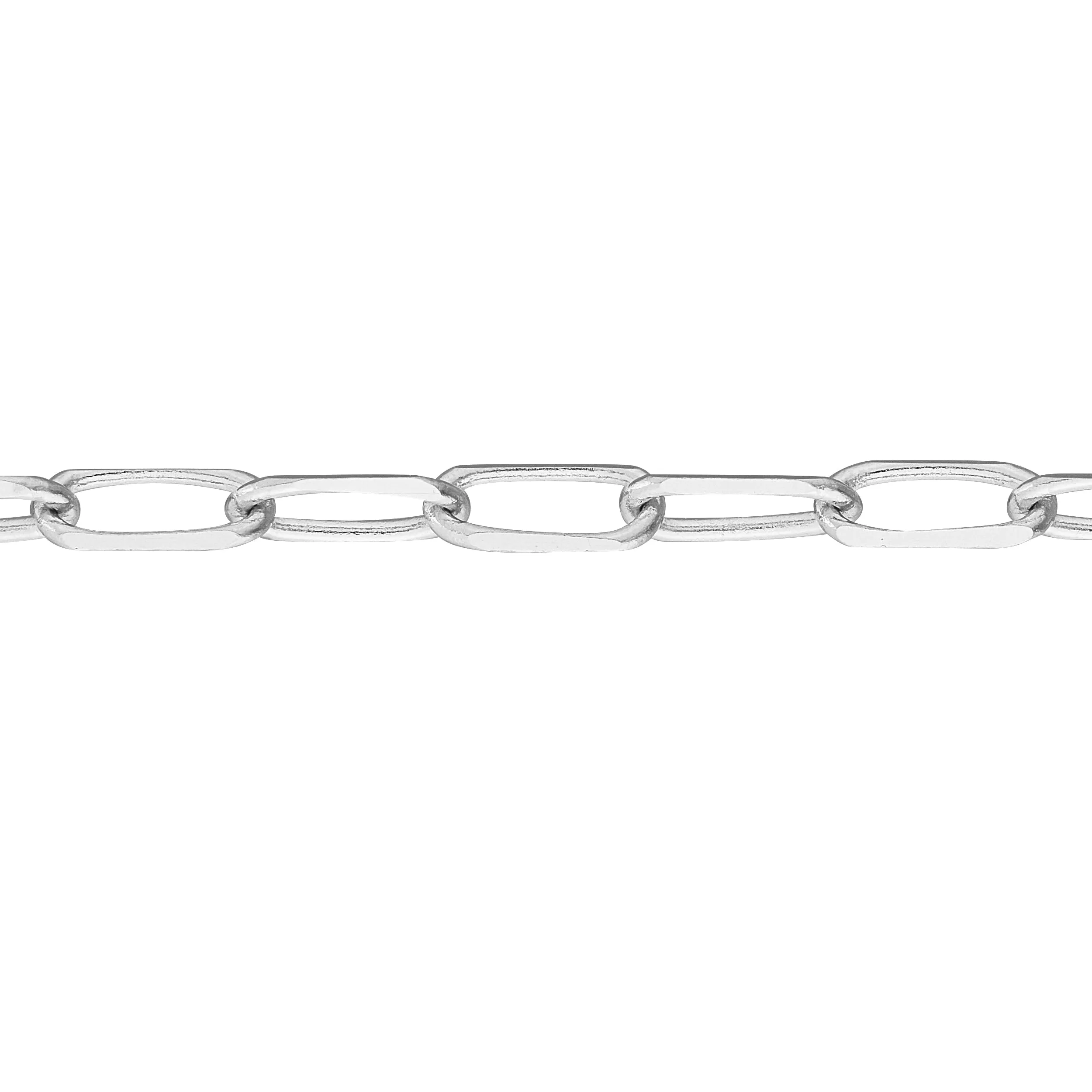 1.7mm Paper Clip Choker Chain