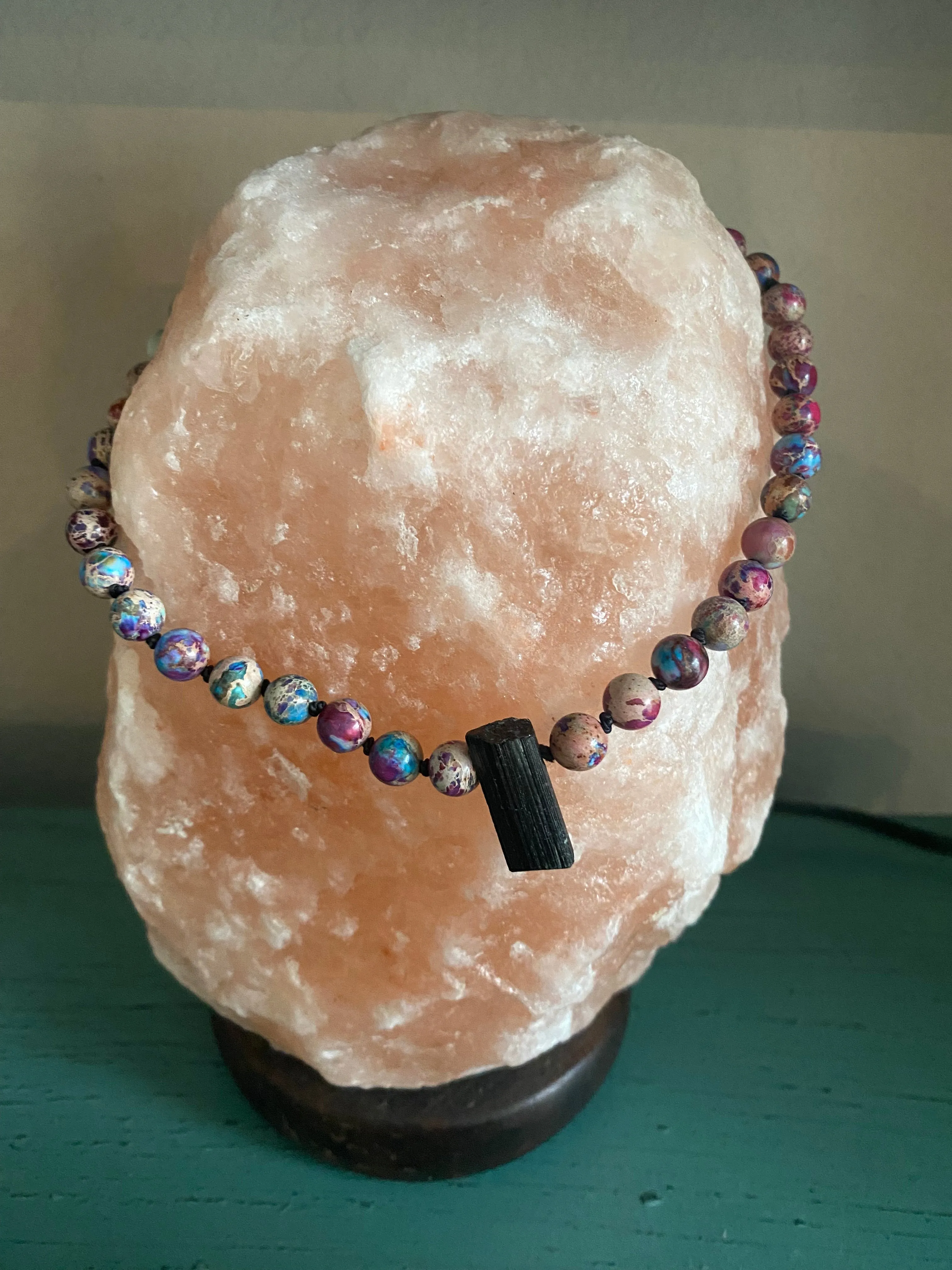 17" Natural Stone Necklace