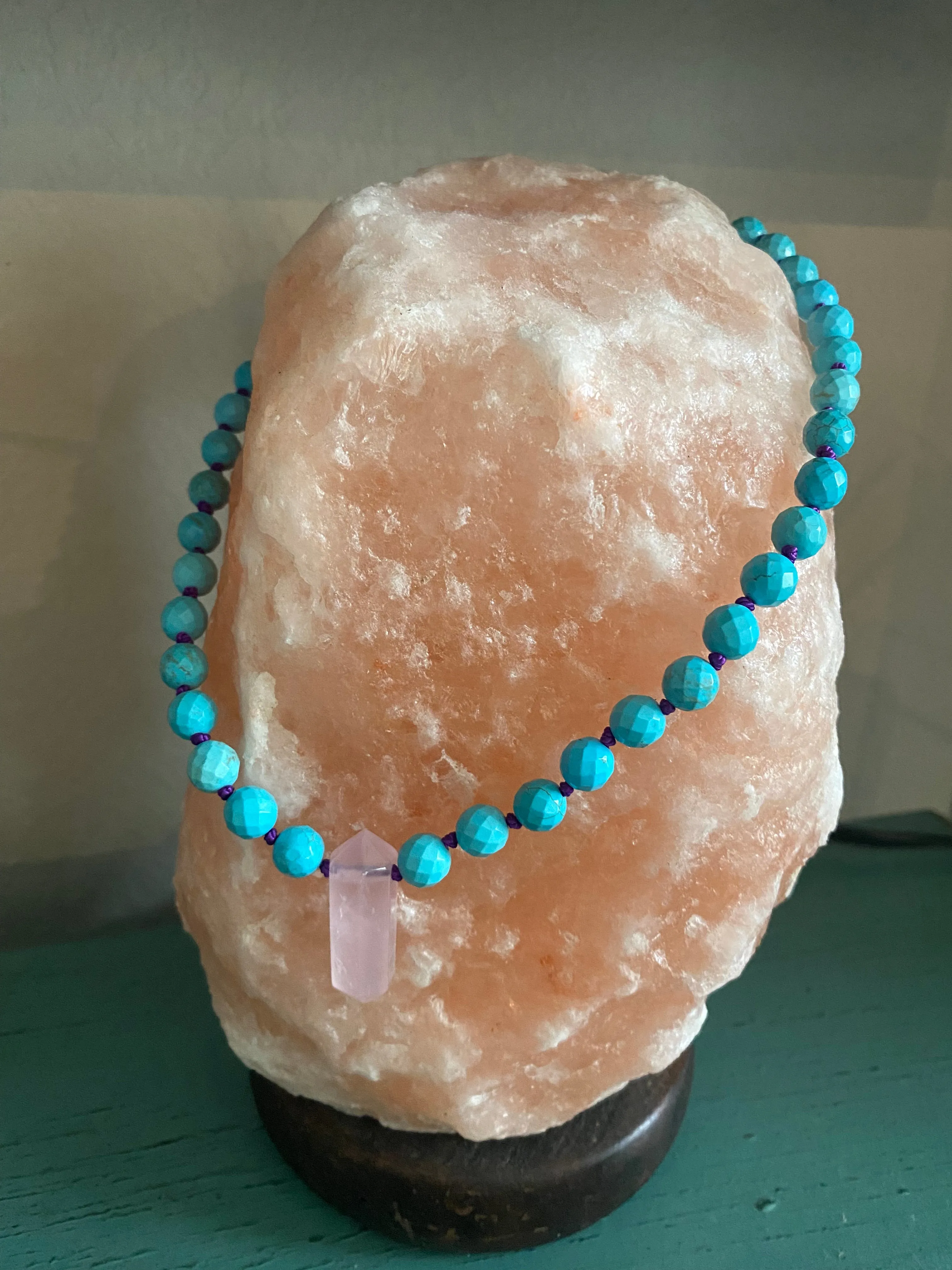 17" Natural Stone Necklace