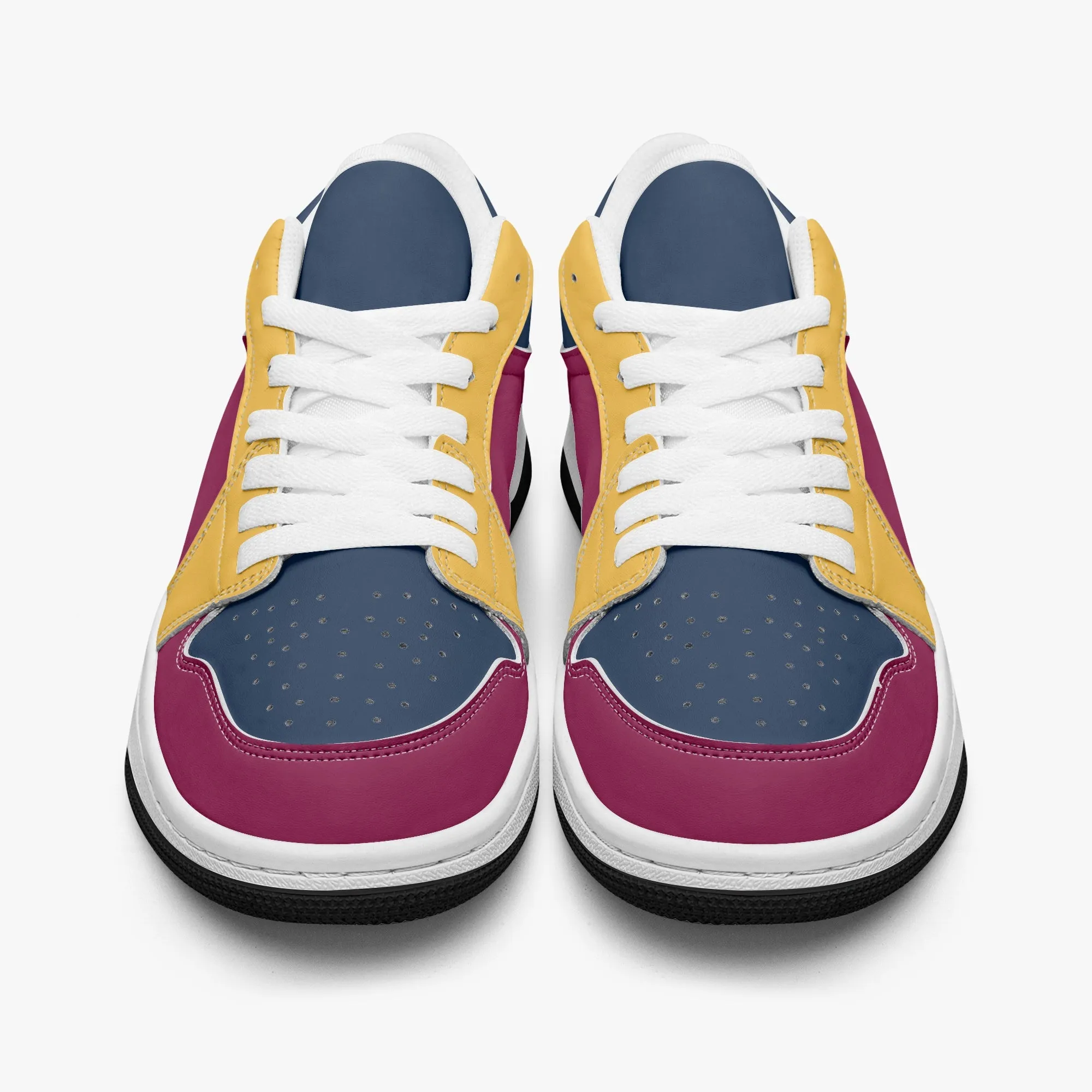 216 Men's Low-Top Leather Basketball Shoes by Niche Era