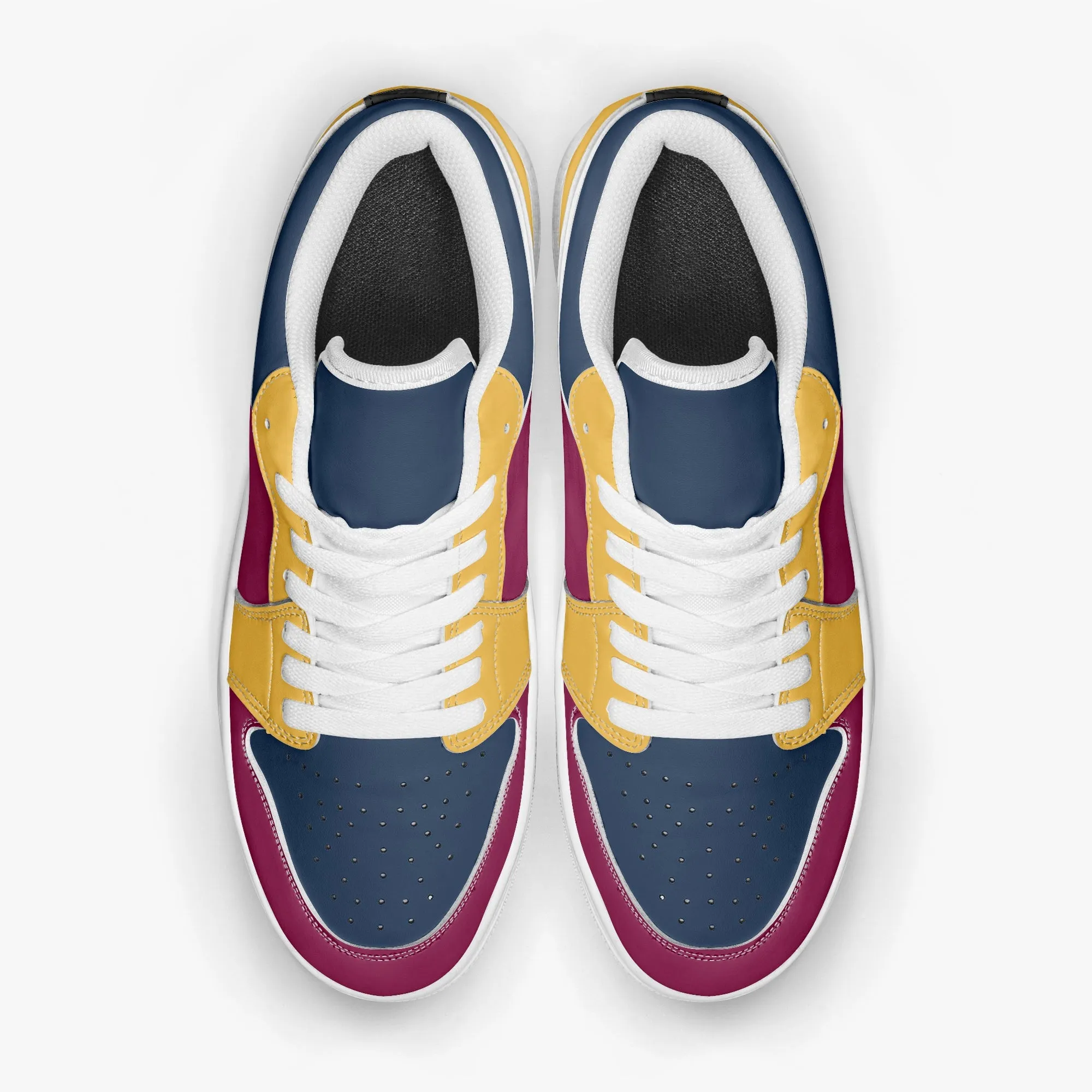 216 Men's Low-Top Leather Basketball Shoes by Niche Era