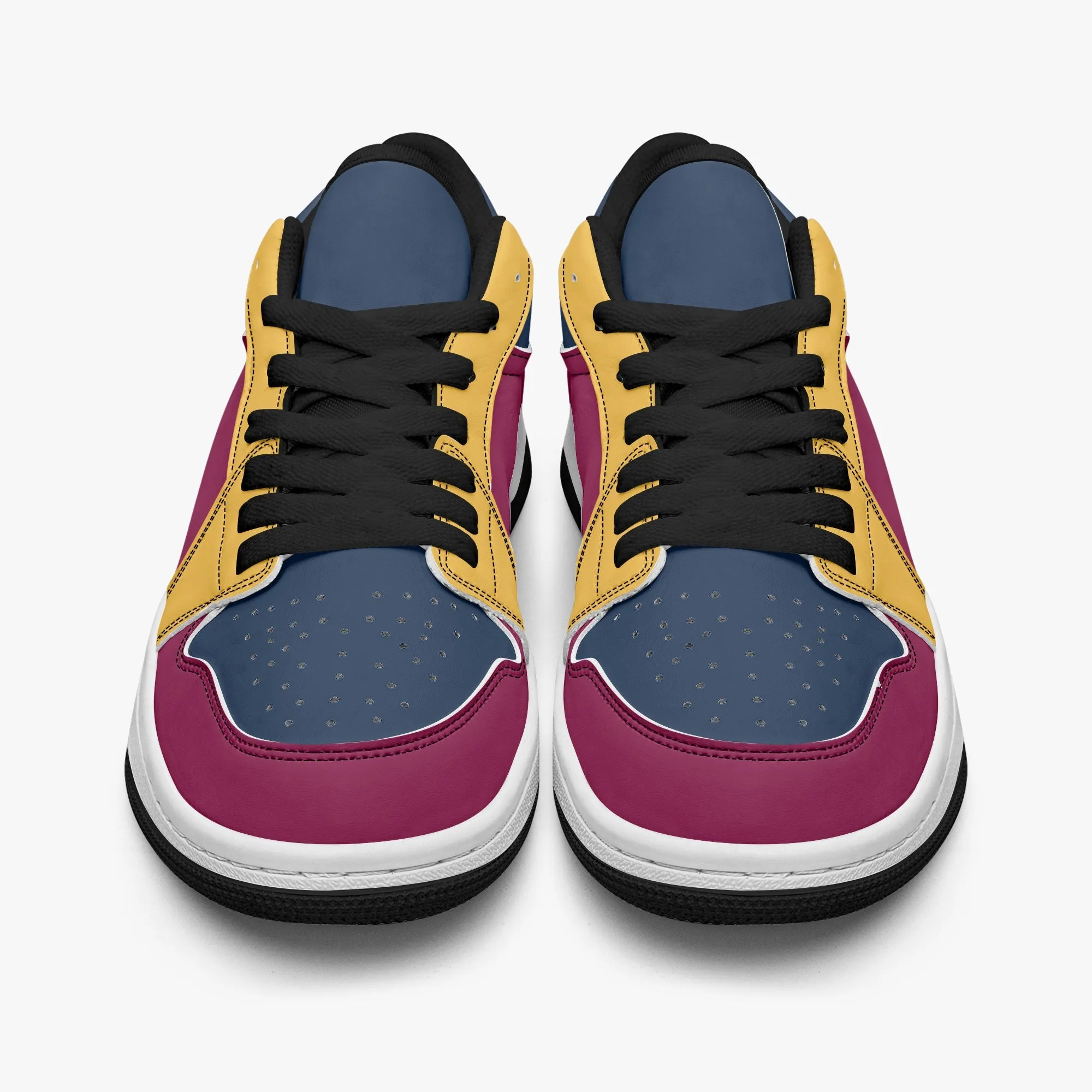 216 Men's Low-Top Leather Basketball Shoes by Niche Era