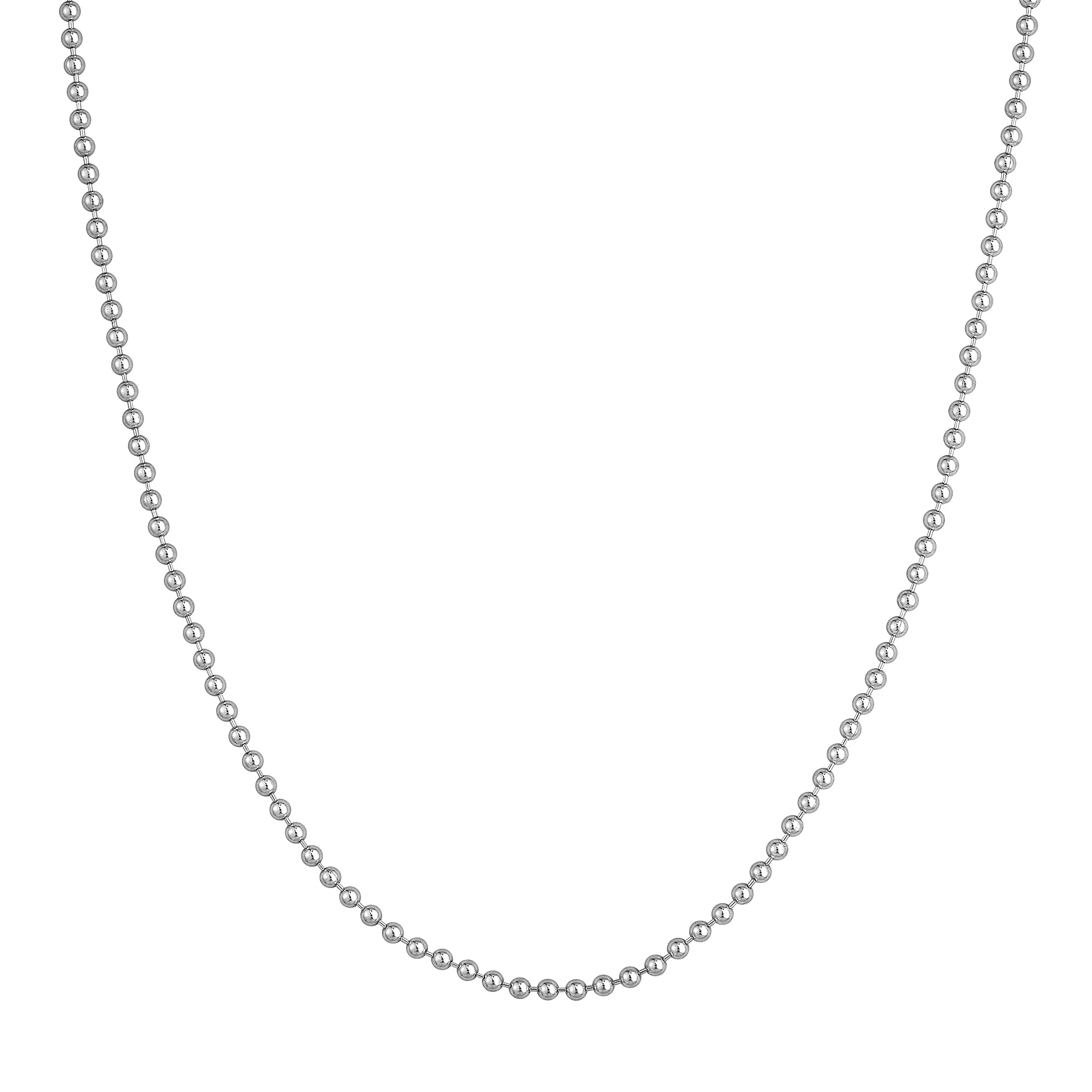 2.5mm Bead Chain with Lobster Lock