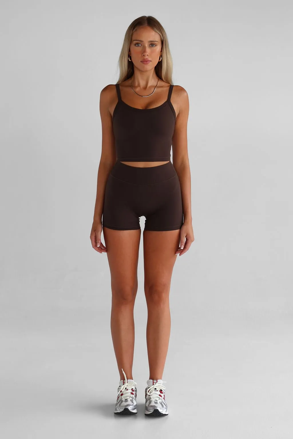 5" Signature Bike Shorts - Mocha