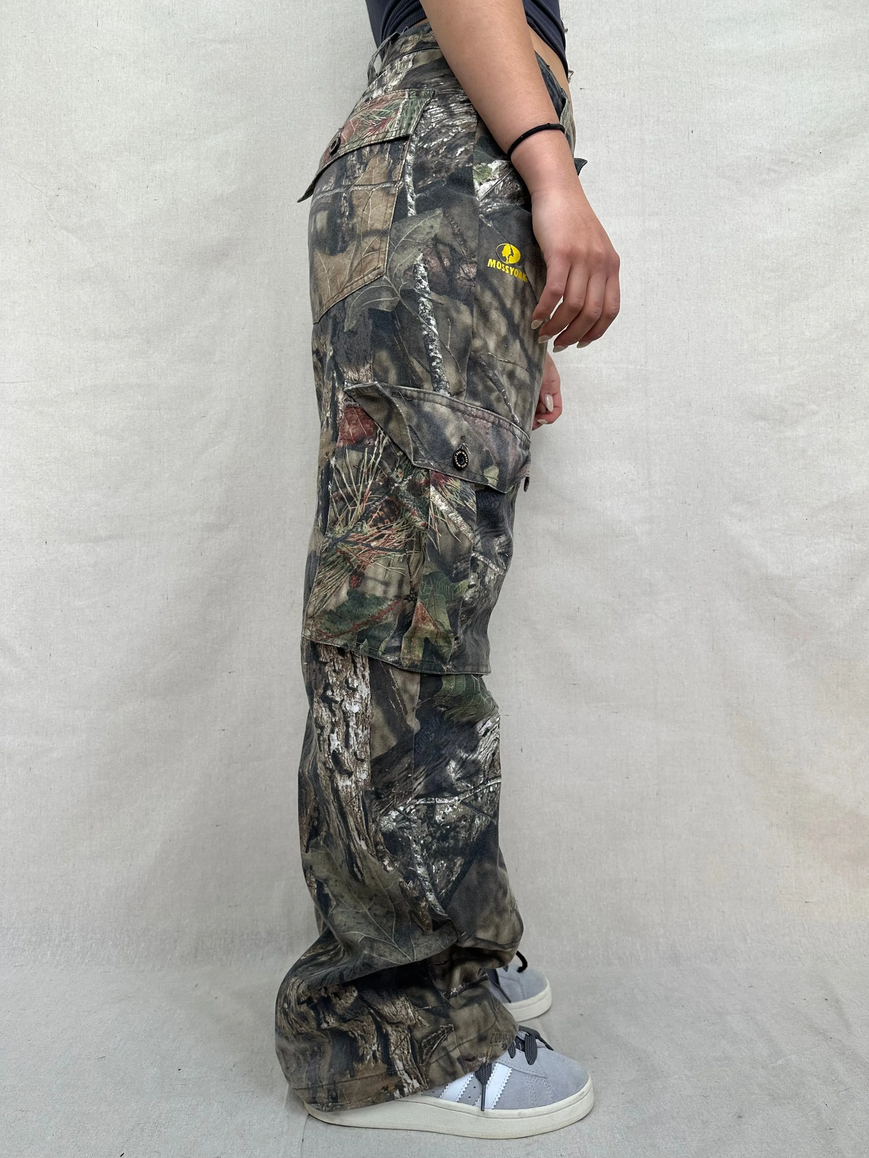 90's Mossyoak Realtree Camo Vintage Cargo Pants Size 30x32