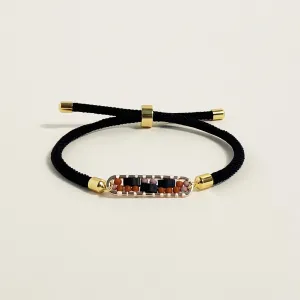 Abstract Bracelet in Orchid
