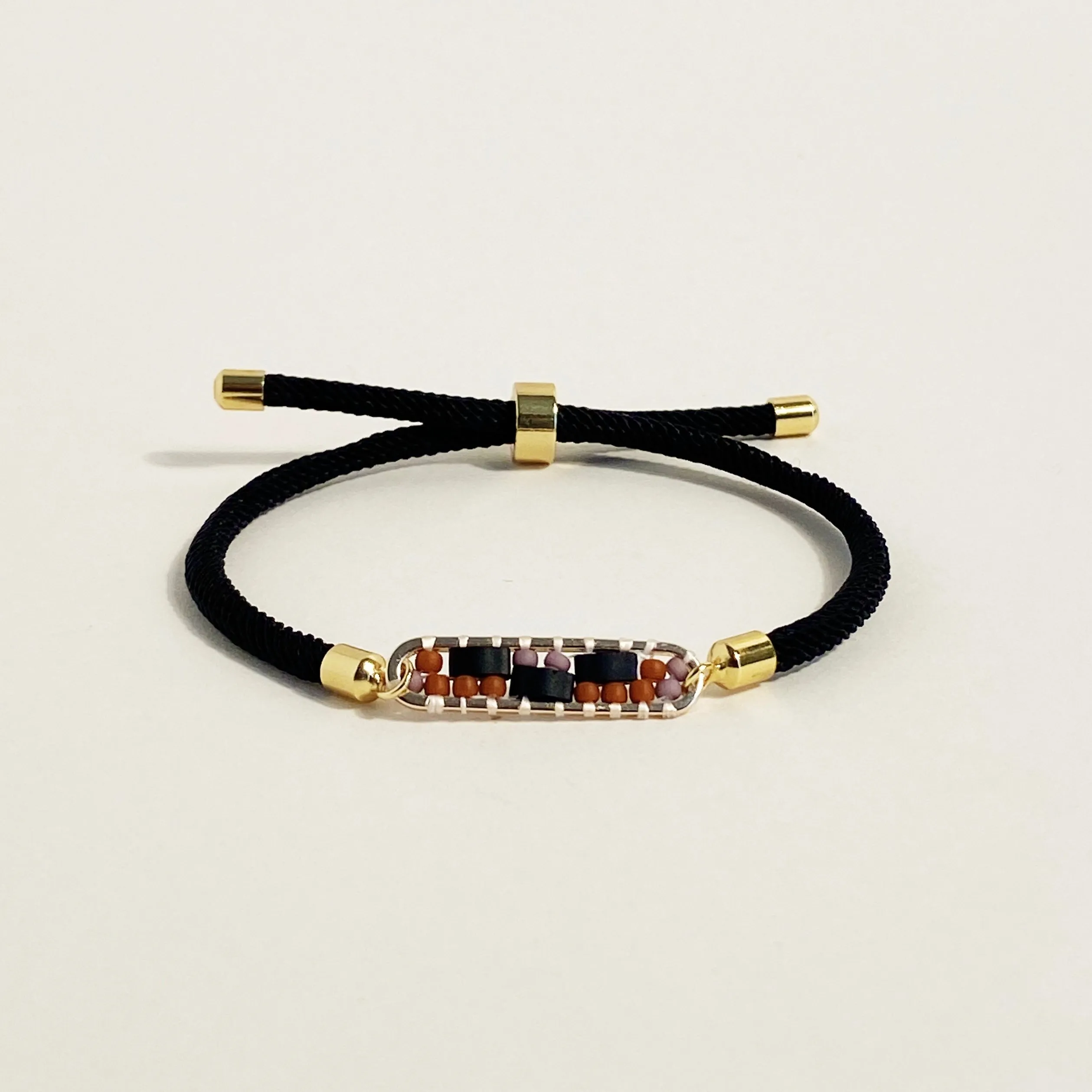 Abstract Bracelet in Orchid