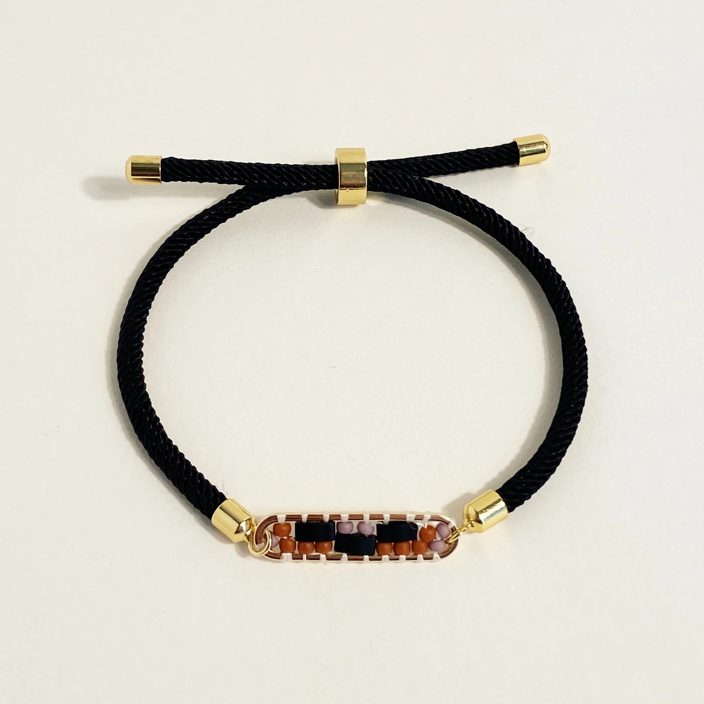 Abstract Bracelet in Orchid