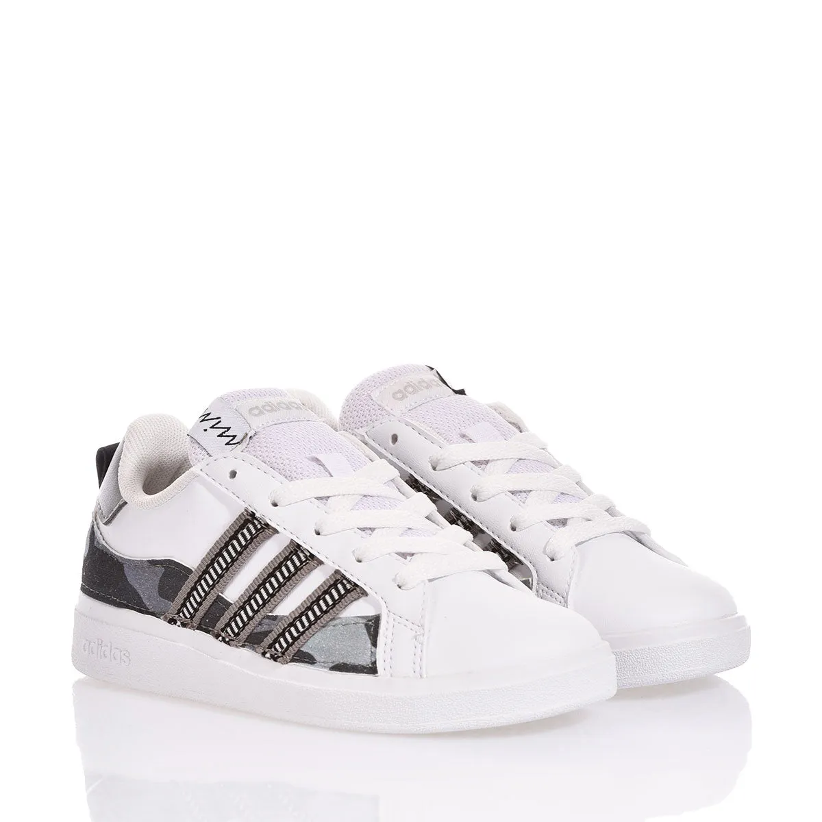 Adidas Junior Gray Camo
