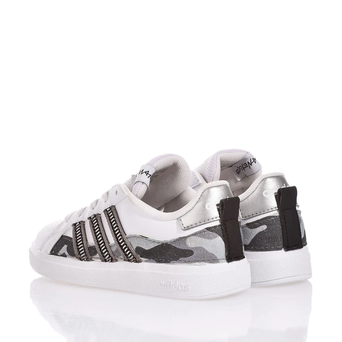 Adidas Junior Gray Camo
