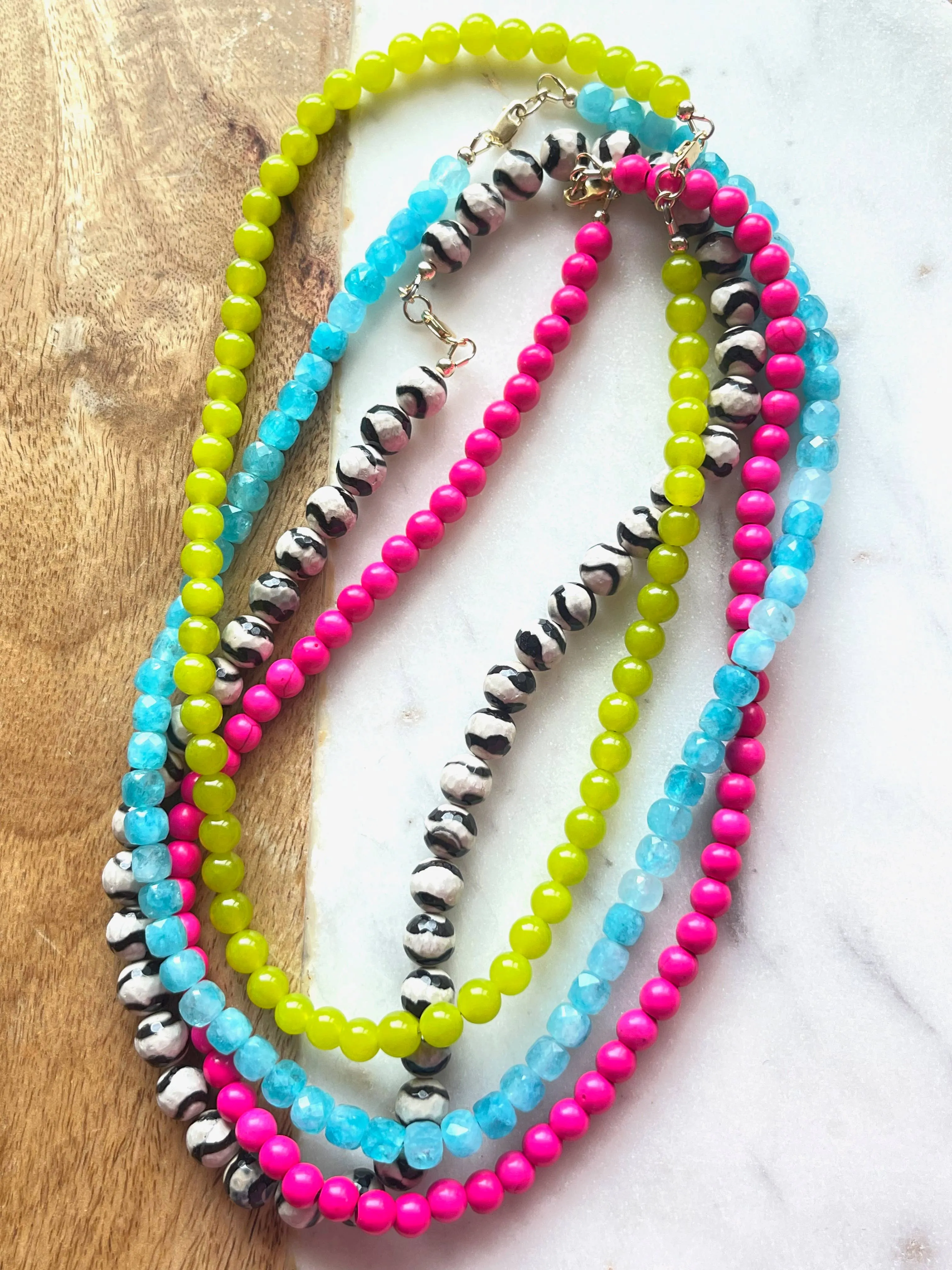 Alisa Beaded Necklaces