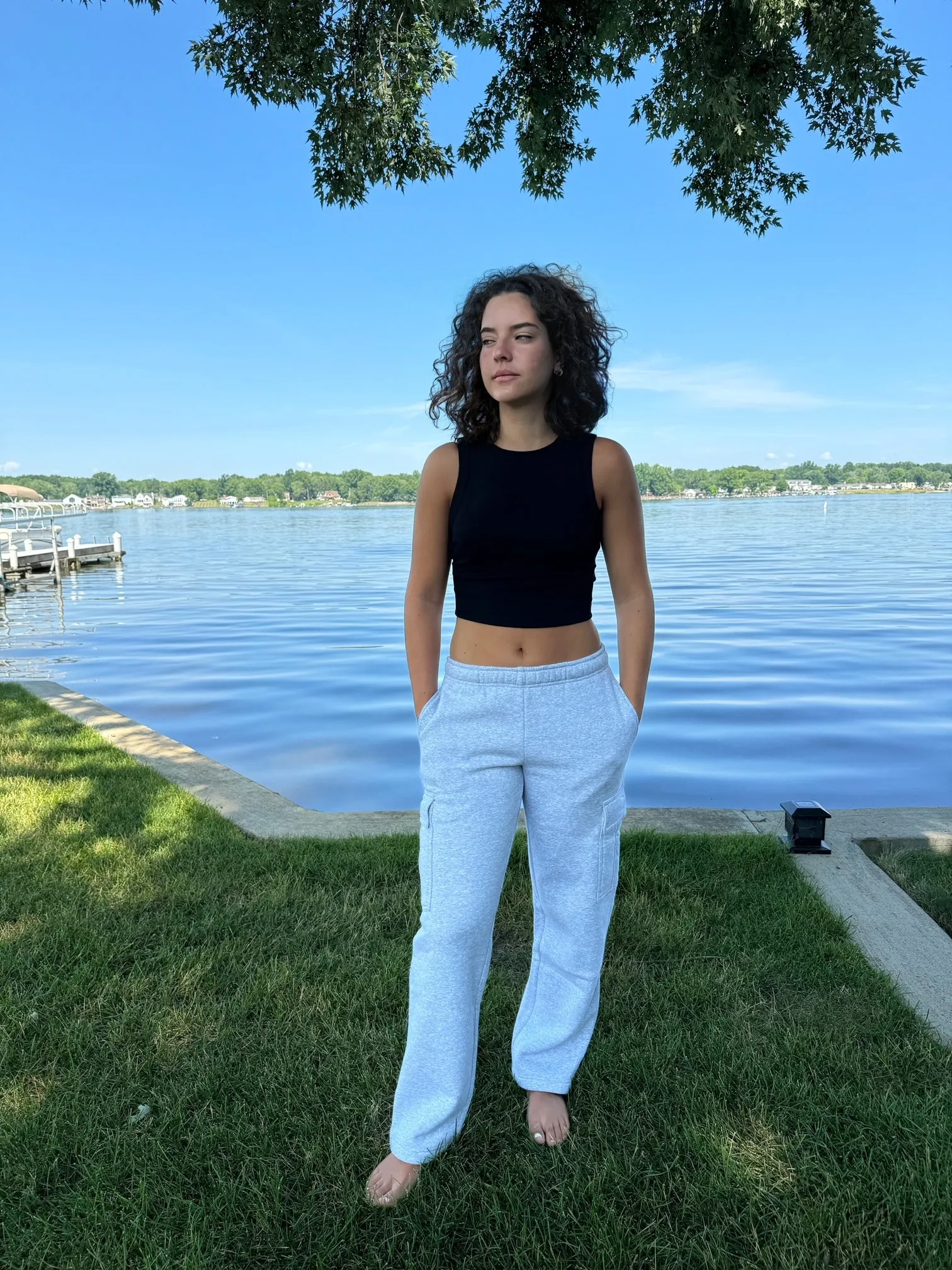 Alpha Phi Fave Fit Hoodie & Cargo Pant Set