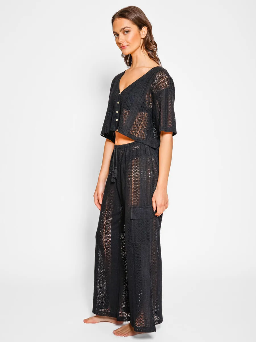 Amalfi Cargo Pants In Black