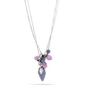 AMETHYST CHARM NECKLACES #192BL1401 (2D5)