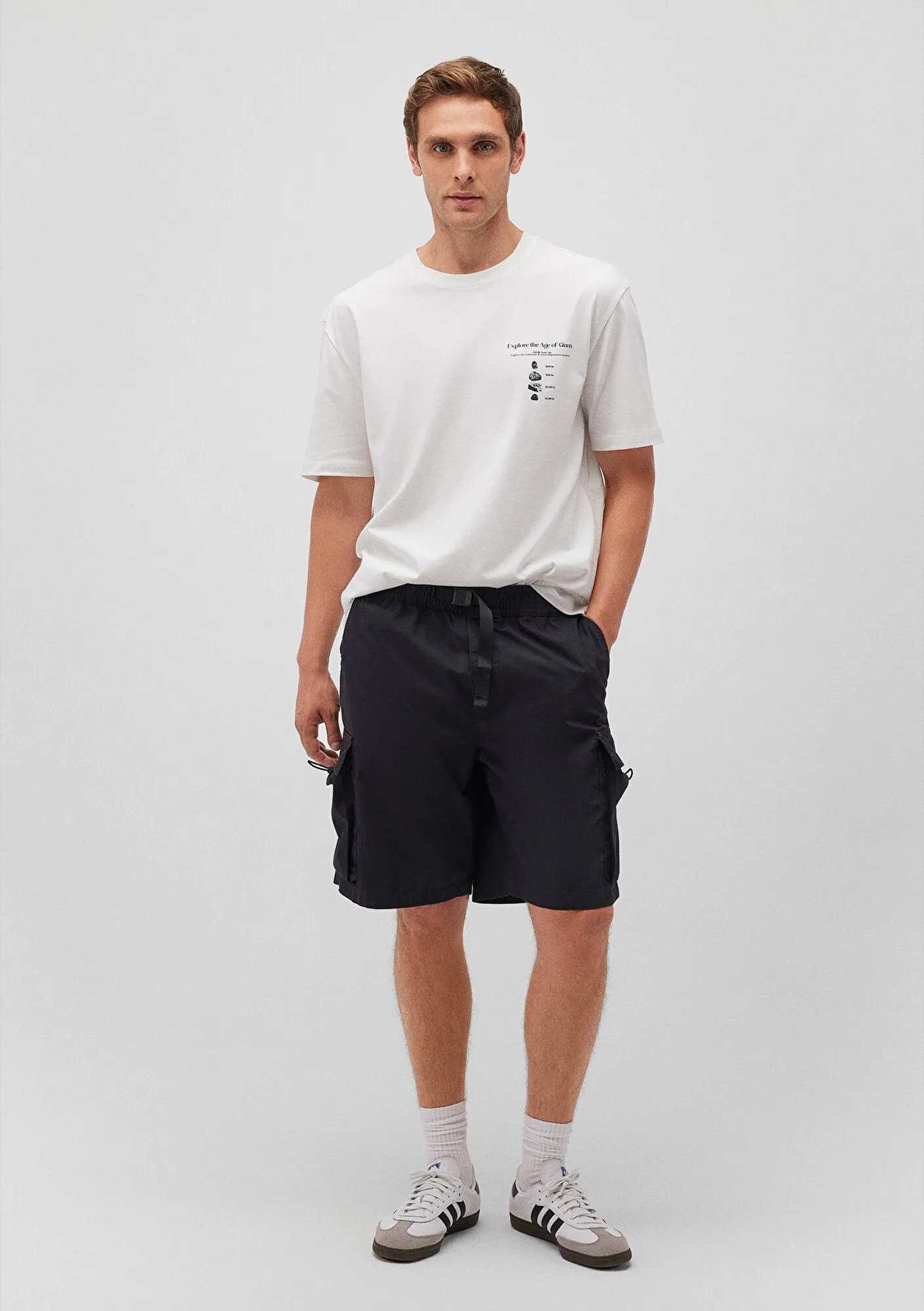 Anthracite Cargo Shorts