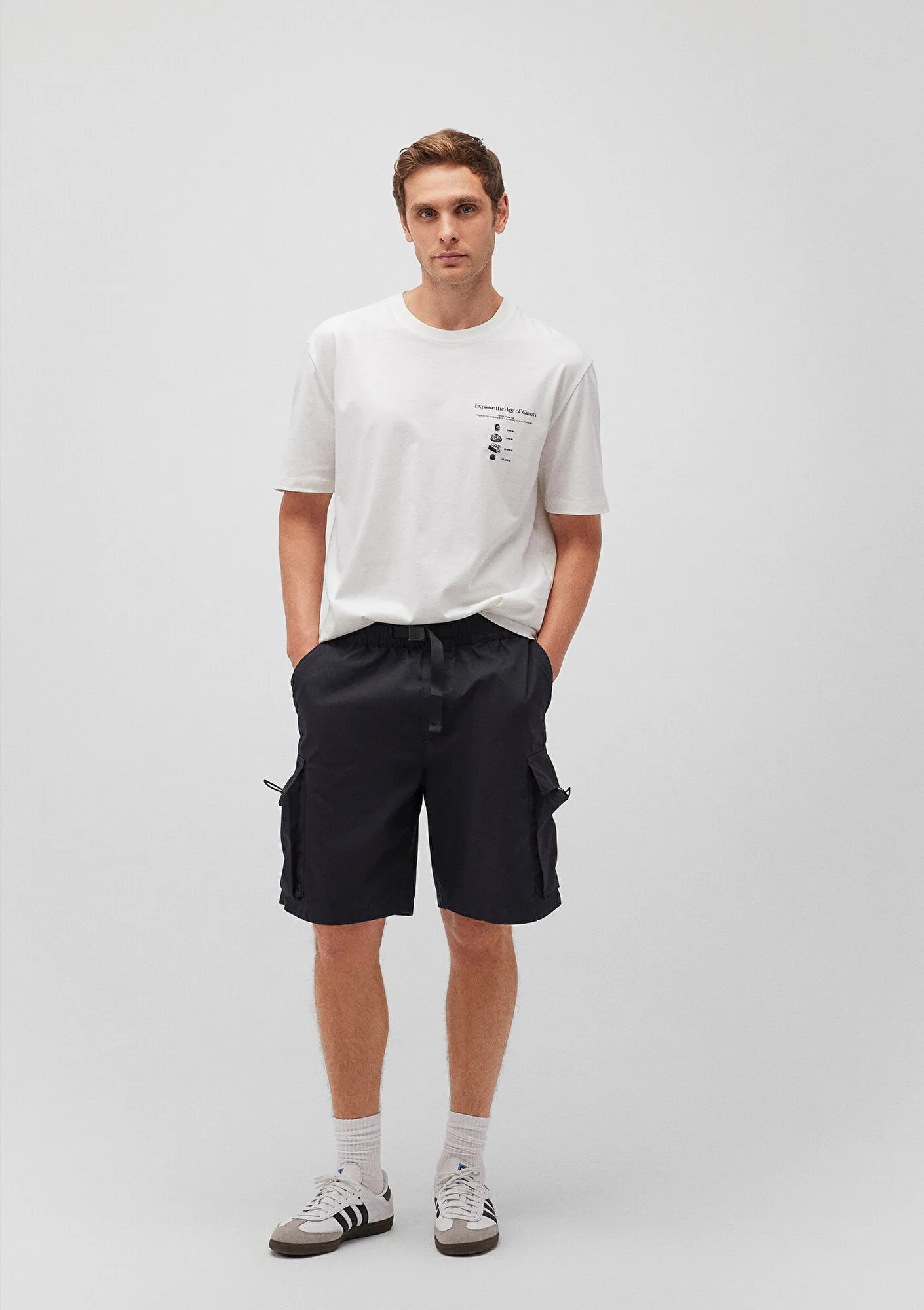 Anthracite Cargo Shorts