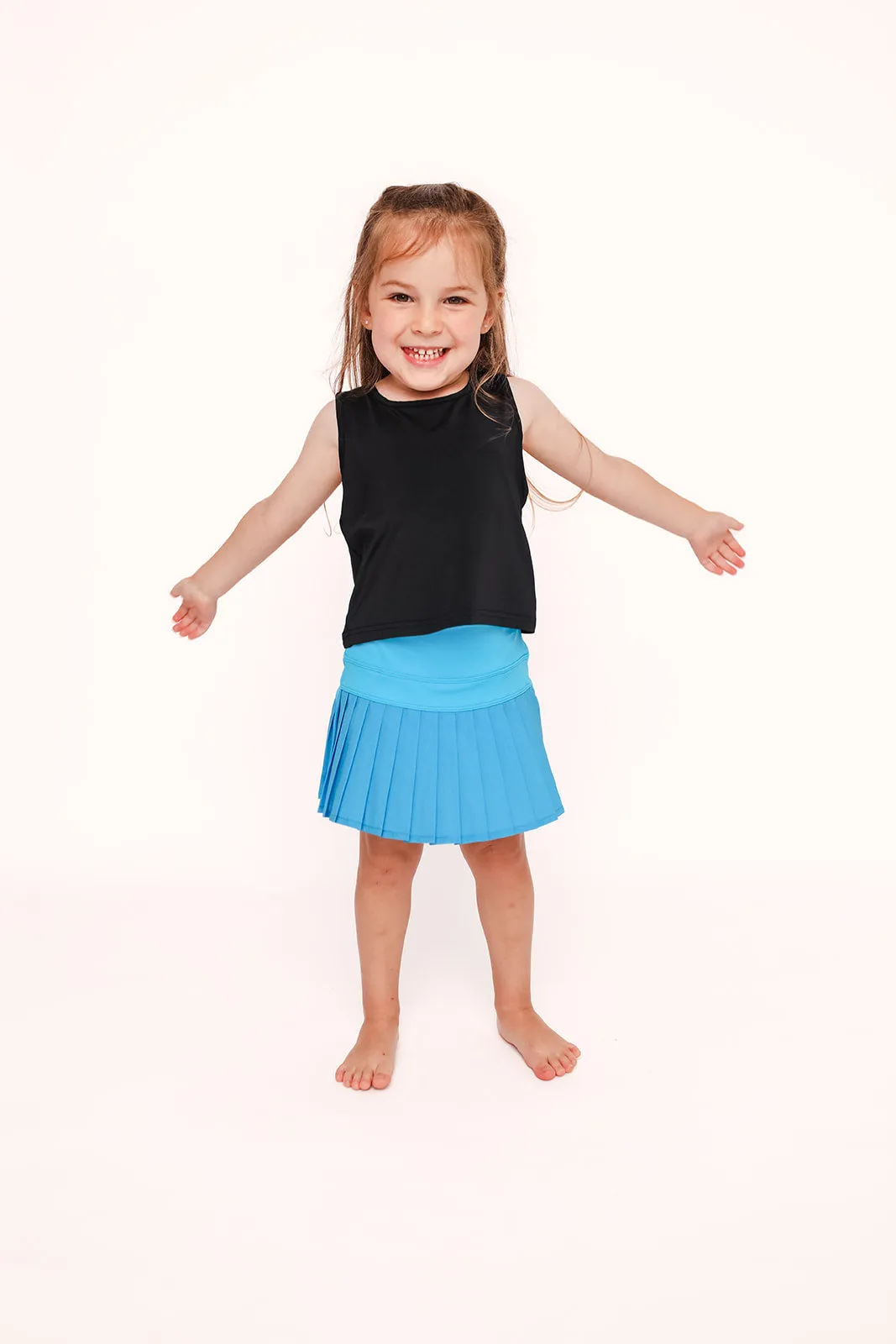 Aqua Athletic Pleat Skirt