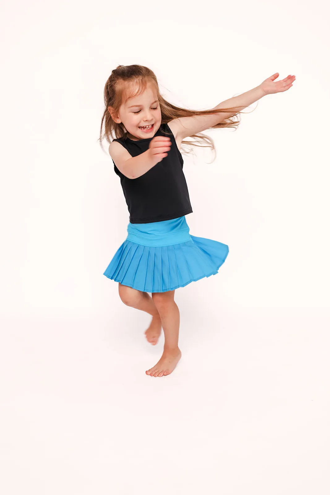 Aqua Athletic Pleat Skirt