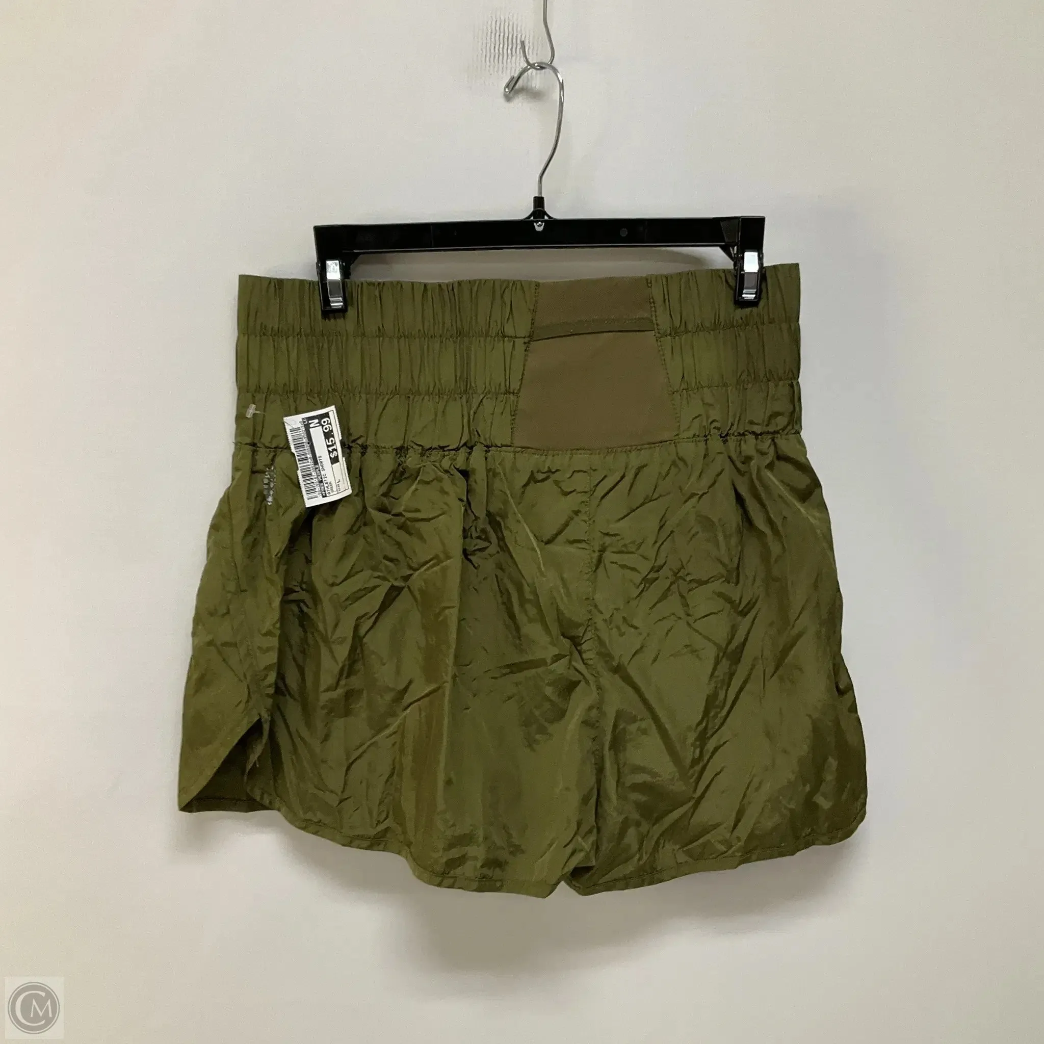 Athletic Shorts By Free People In Green, Size: L