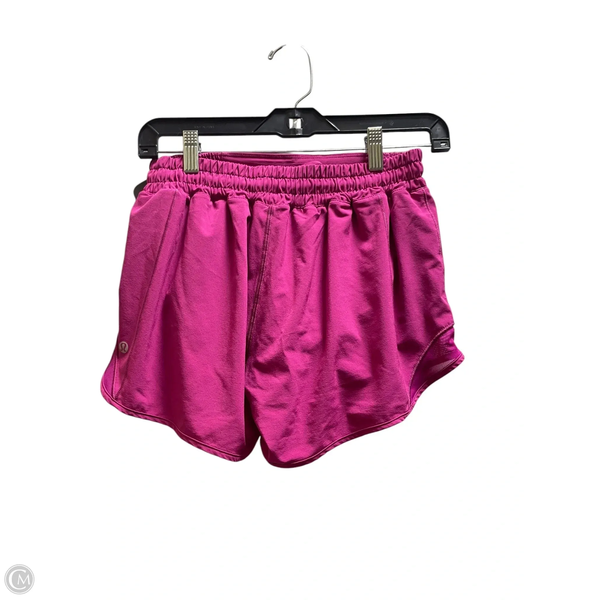 Athletic Shorts By Lululemon In Pink, Size: 6