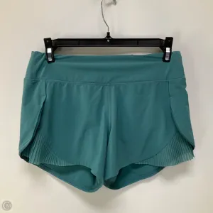 Athletic Shorts By Lululemon In Teal, Size: 2