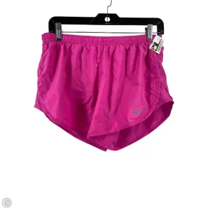 Athletic Shorts By Nike In Pink, Size: M