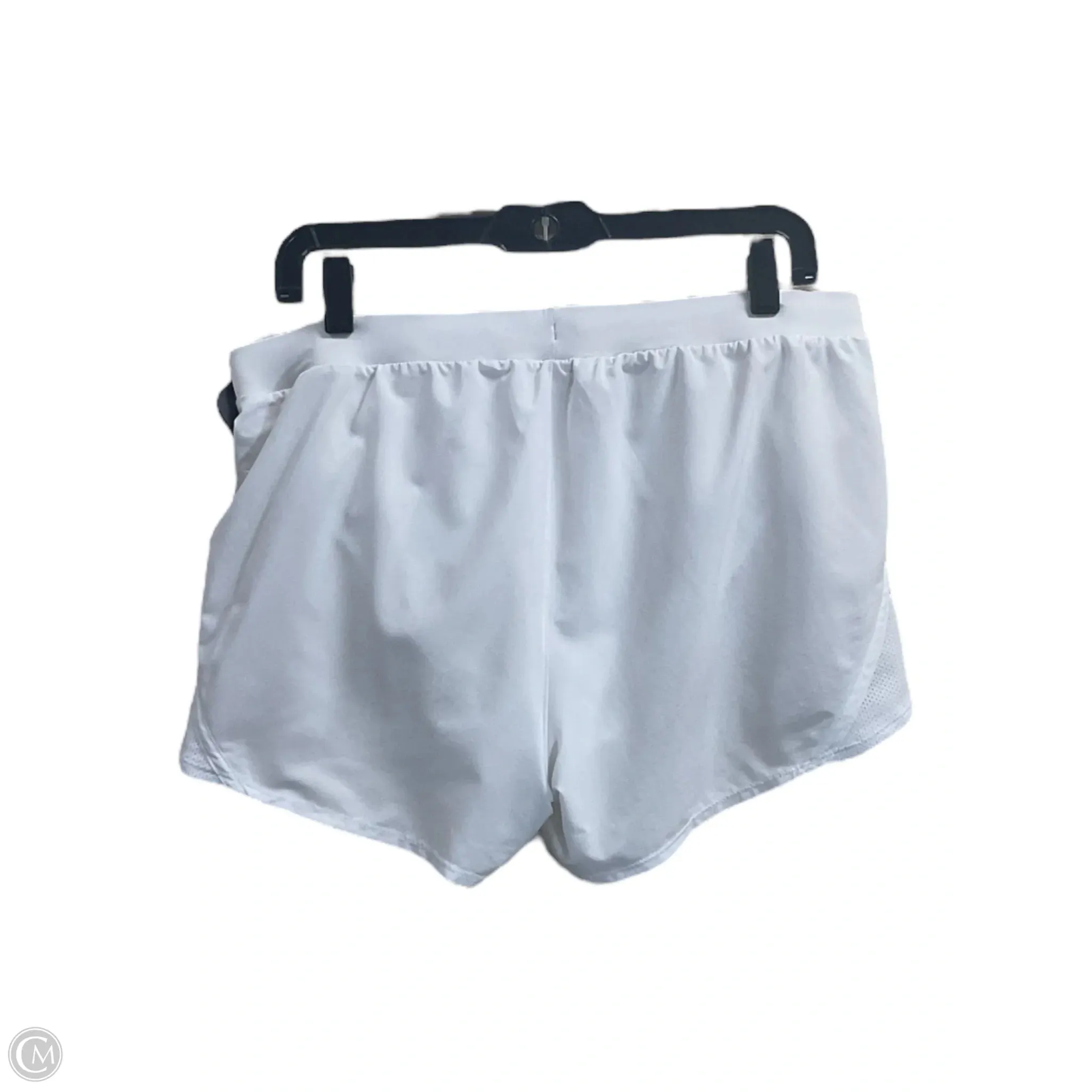 Athletic Shorts By Under Armour In White, Size: L