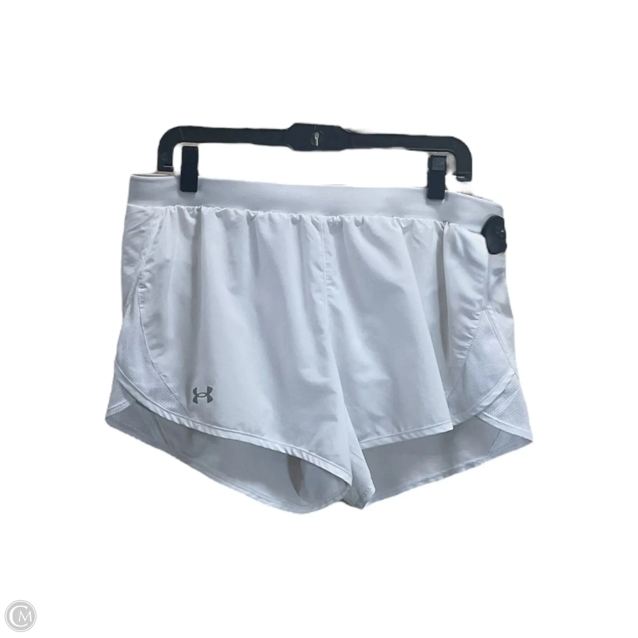 Athletic Shorts By Under Armour In White, Size: L