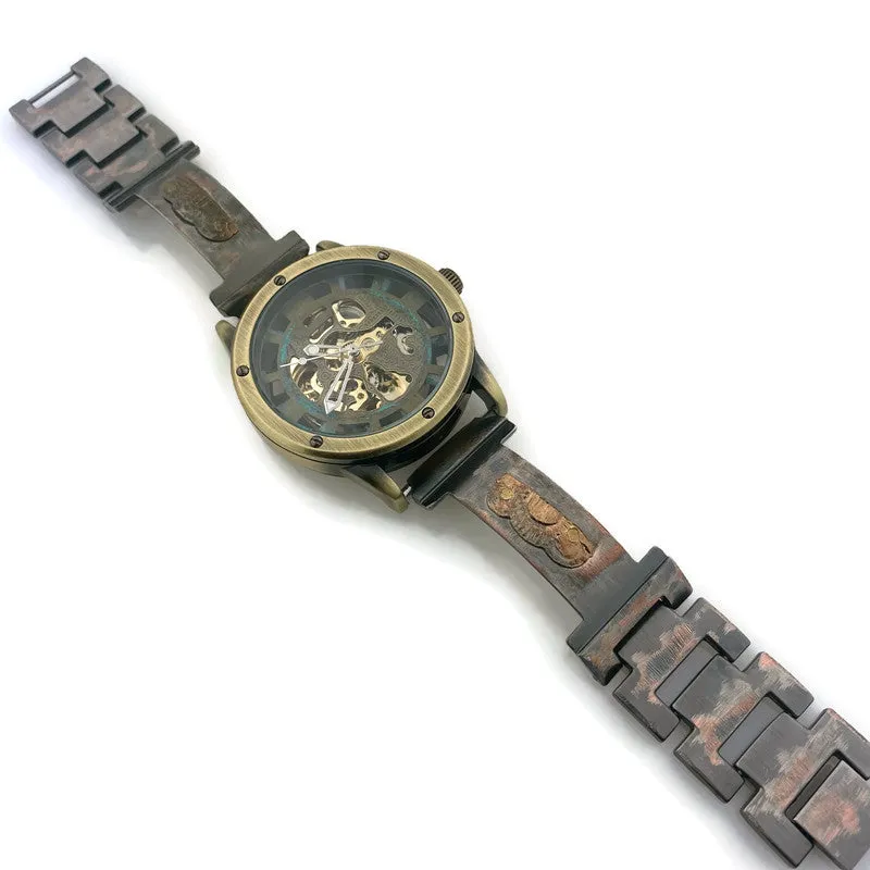 Automatic Mechanical Watch, Blue Dial