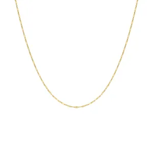 Baby Mariner Link Chain Necklace 14K