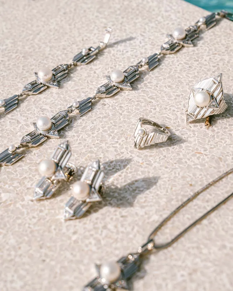 Babylon Choker Necklace - Silver