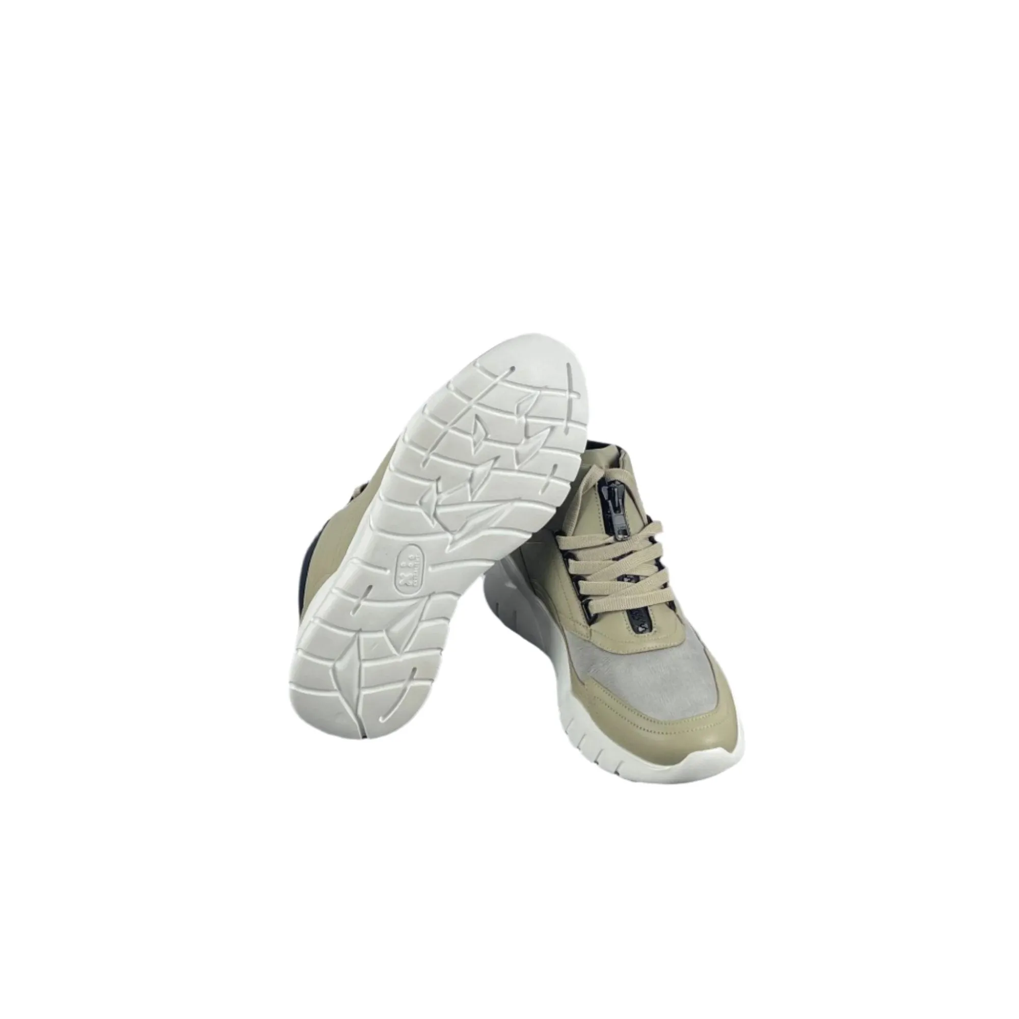 Bally Mens Biky Caillou Leather Sneakers