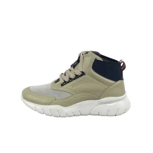 Bally Mens Biky Caillou Leather Sneakers