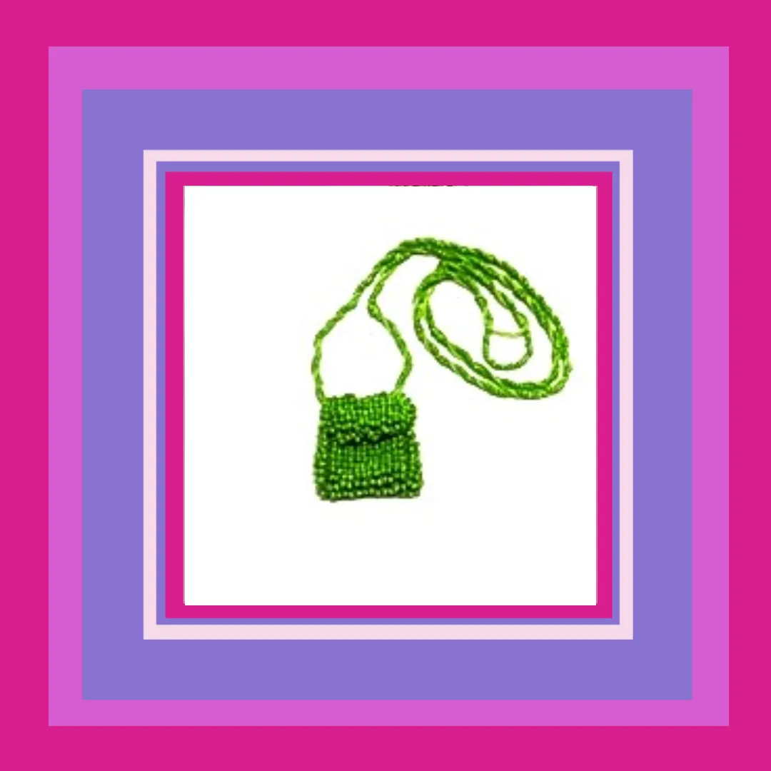 Beaded Bag Collection Small Bag Necklaces