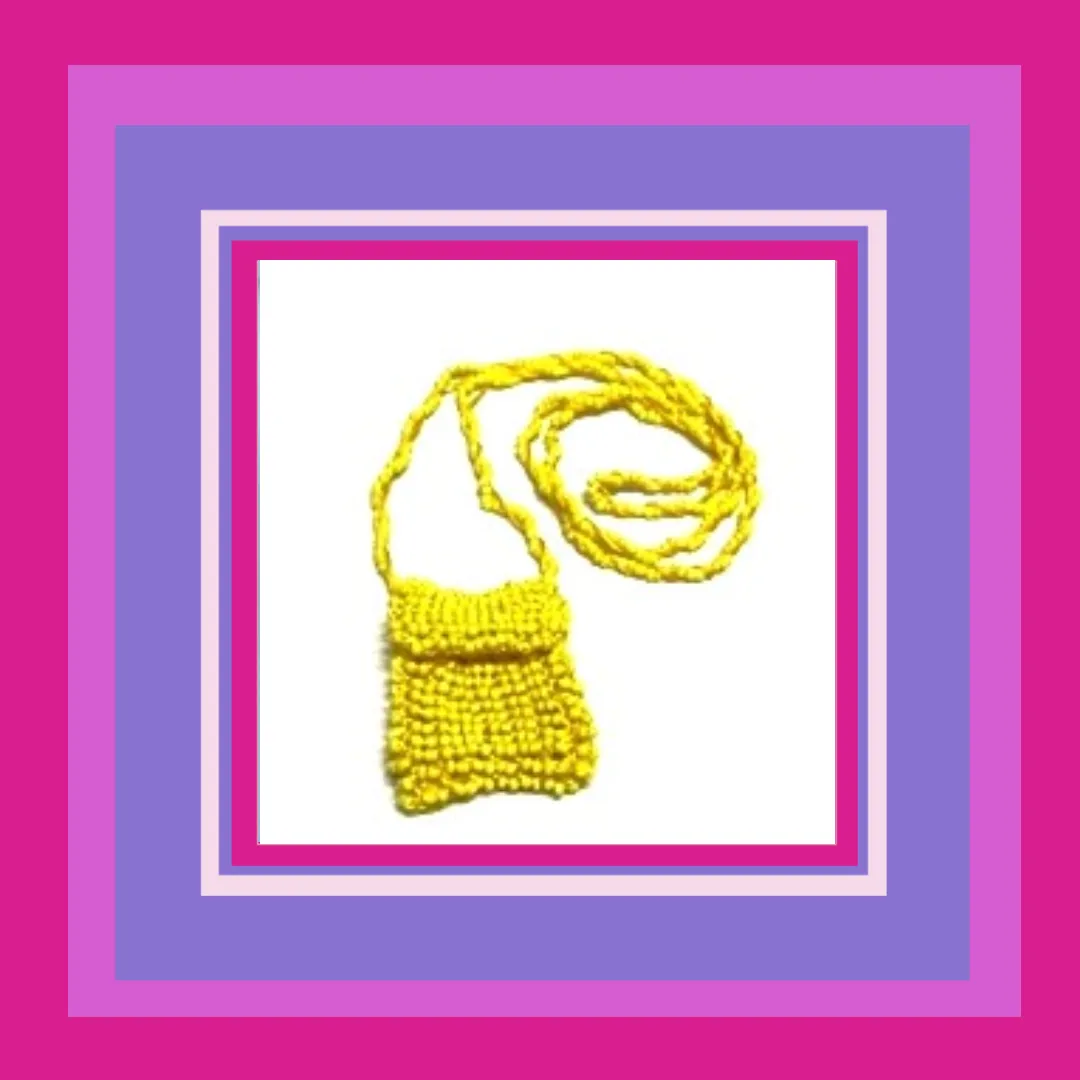 Beaded Bag Collection Small Bag Necklaces