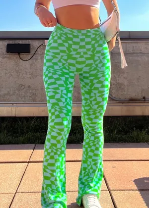 BELLA BLUE AND LIME BOTTOMS