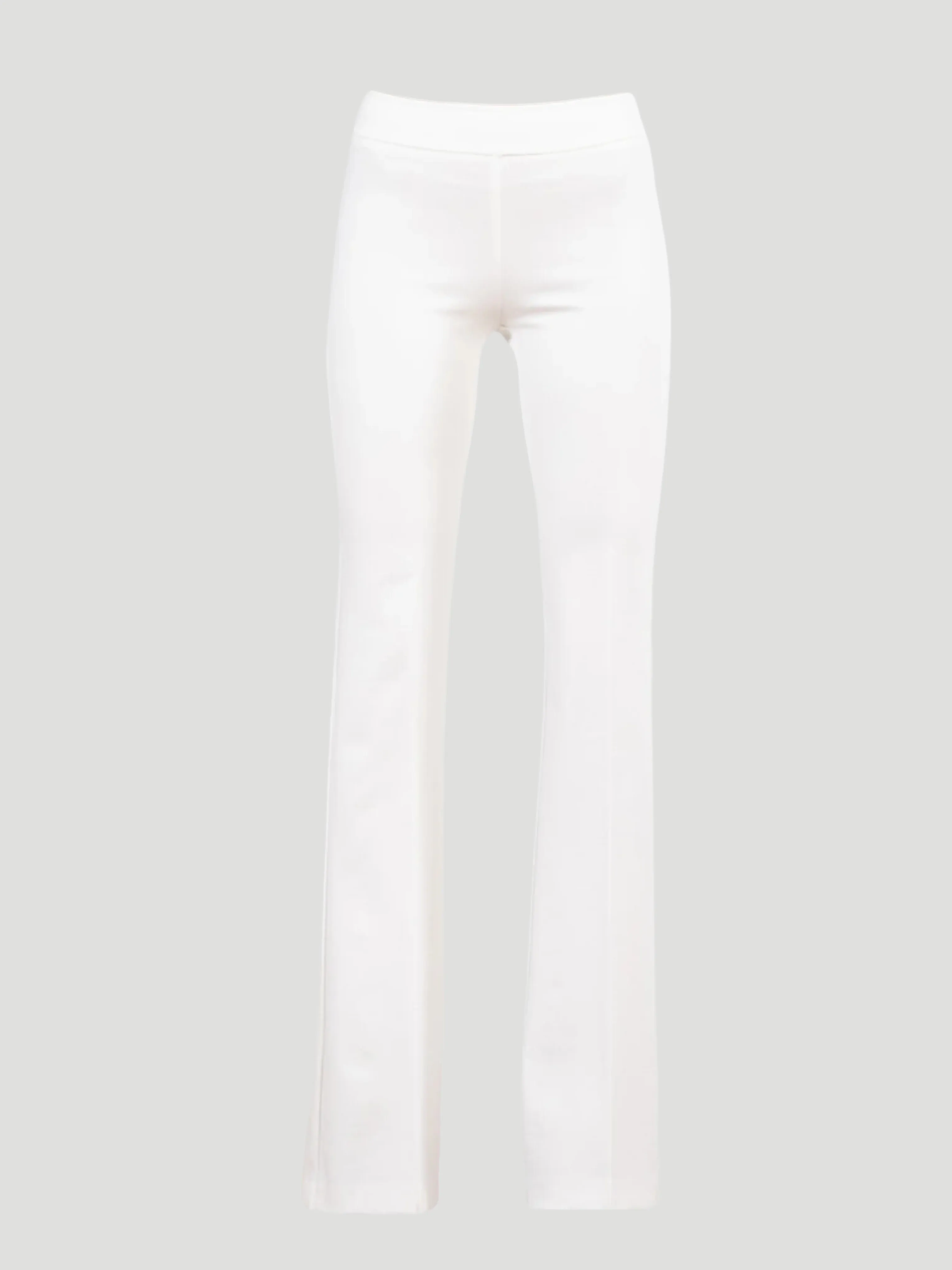 Bellini Flare Leg in White Jacquard