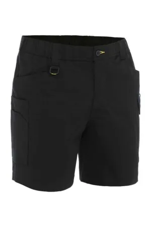 Bisley Stretch Cotton Elastic Waist Cargo Short