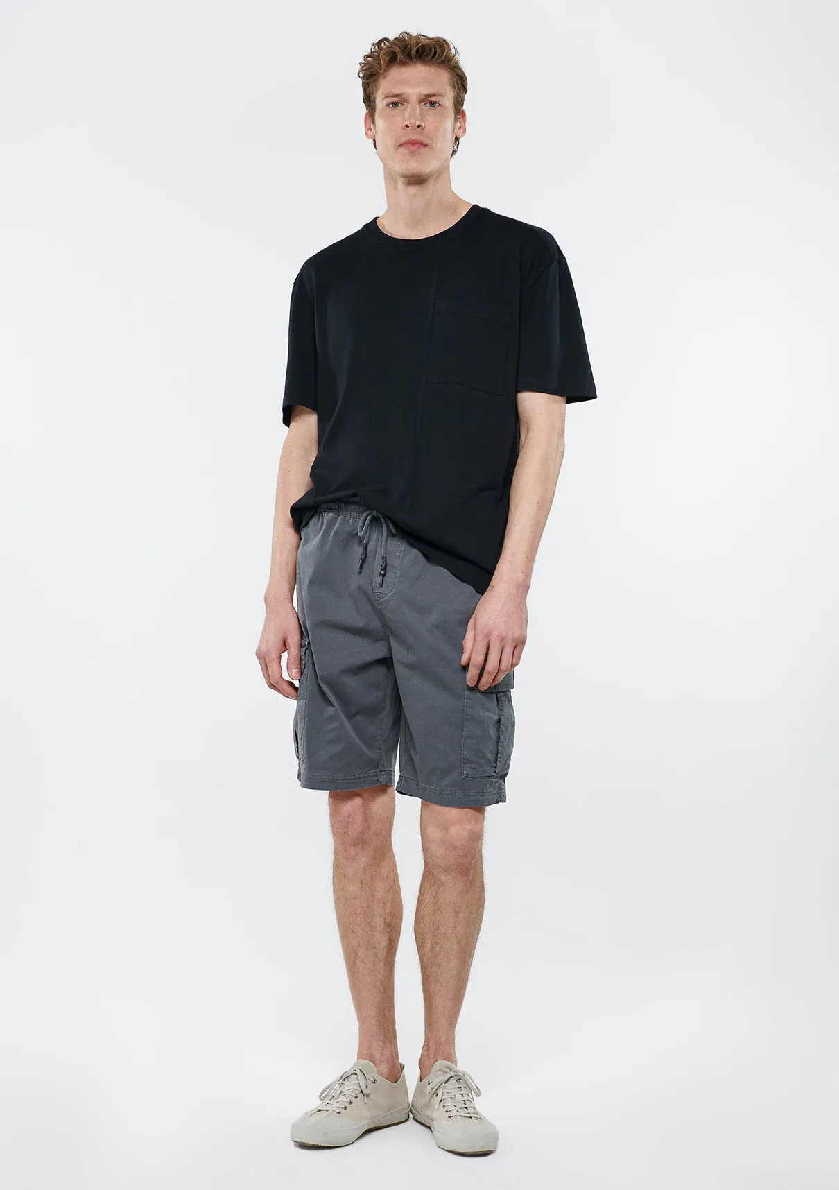 Black Cargo Shorts