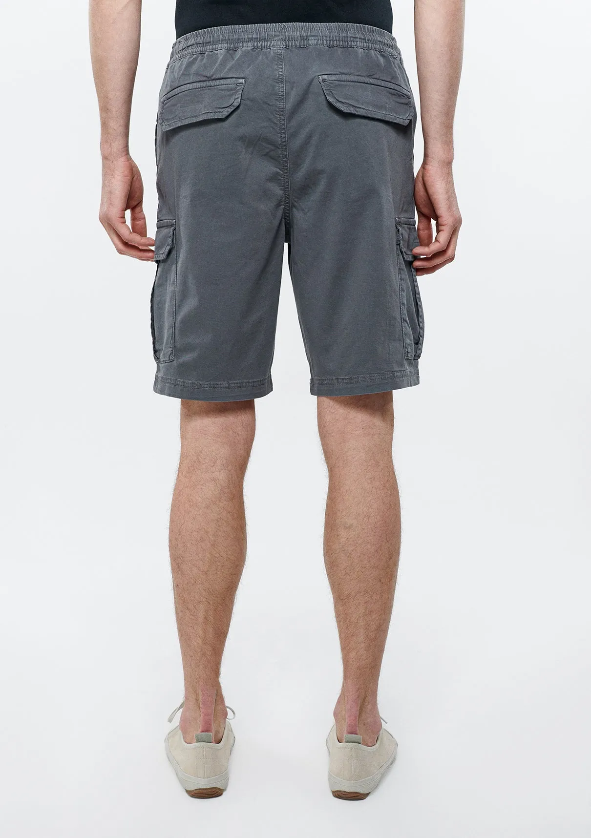 Black Cargo Shorts