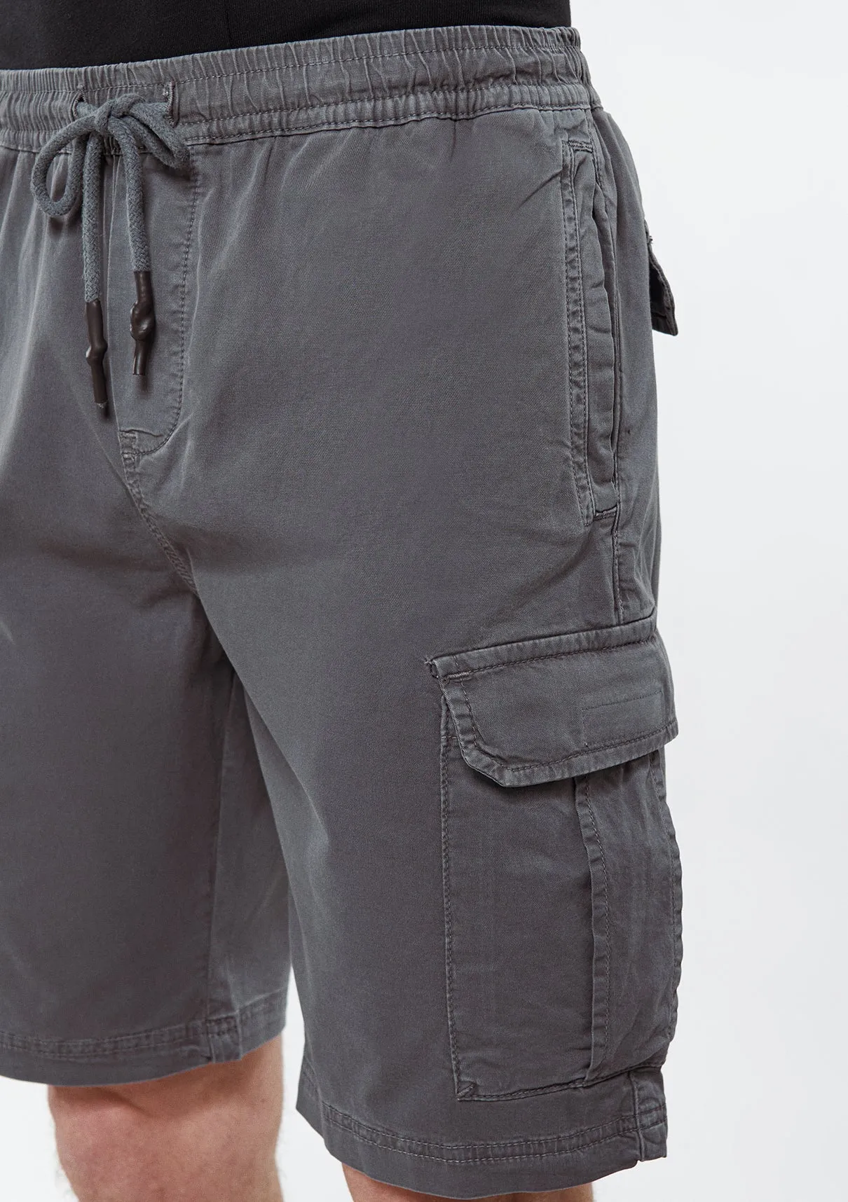 Black Cargo Shorts