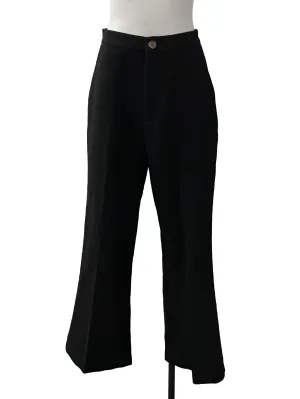 Black Flare Trousers