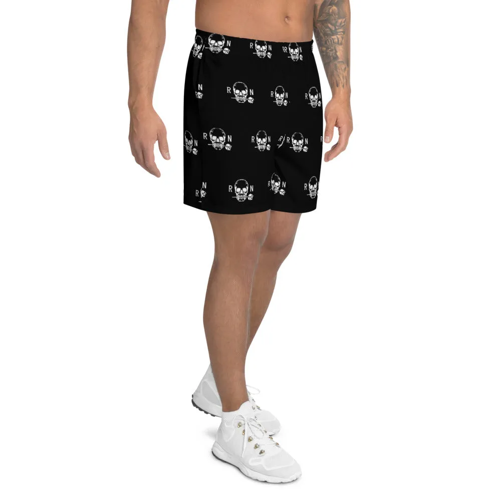 Black Men's Athletic Shorts