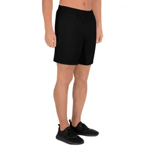 BLACK - MEN'S ATHLETIC SHORTS