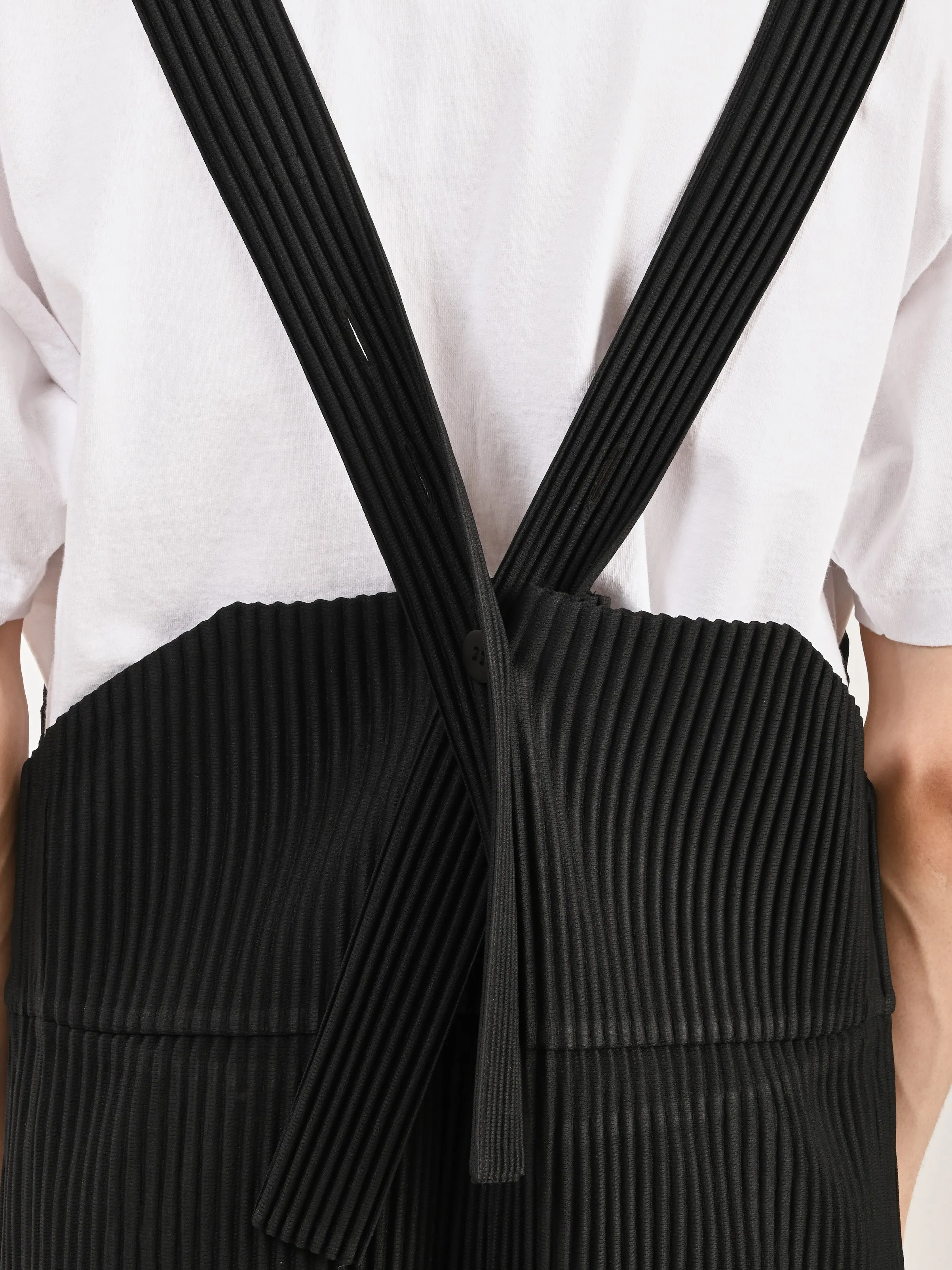 Black Pleats Jumpsuit 1