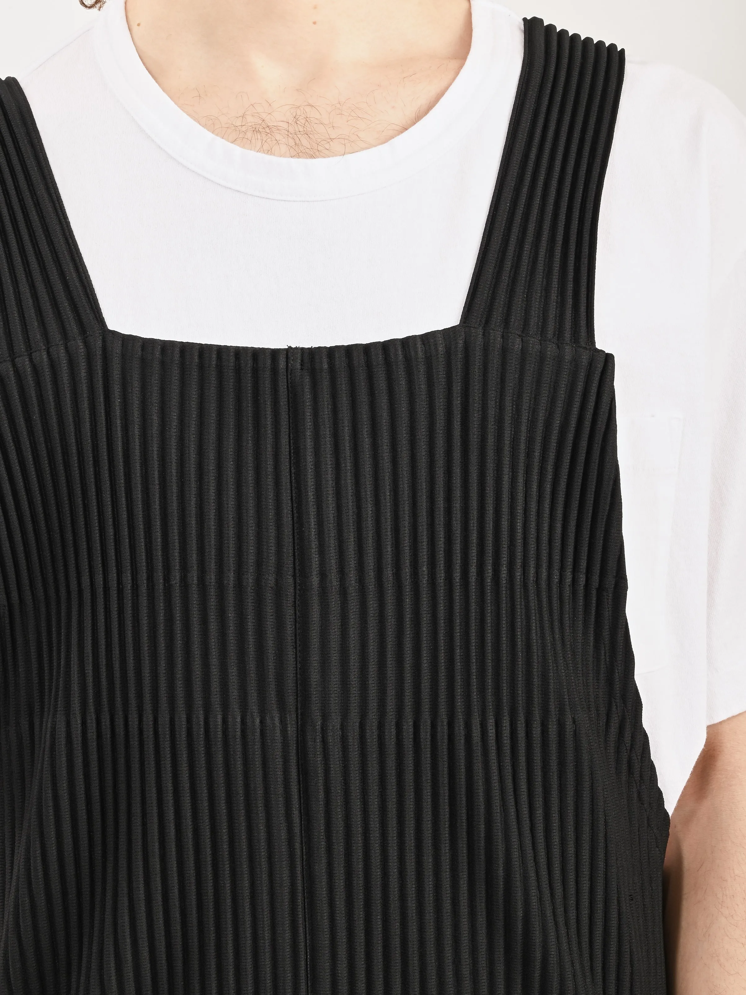 Black Pleats Jumpsuit 1