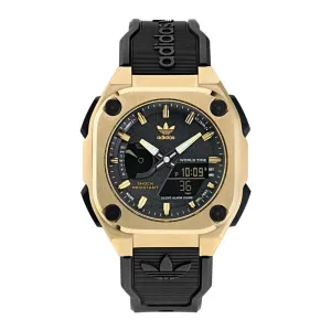 Black Silicone Watch