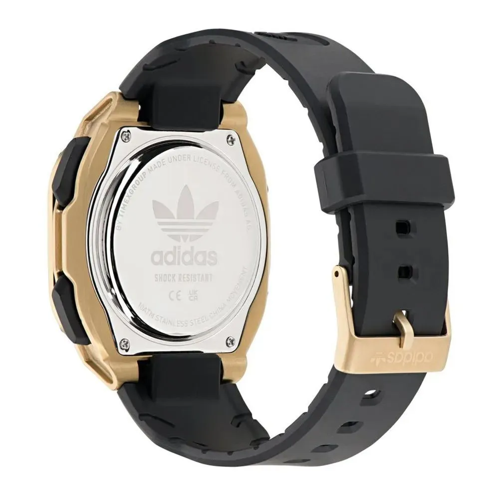 Black Silicone Watch